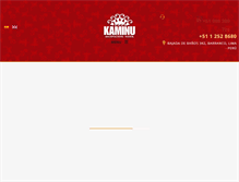 Tablet Screenshot of kaminu.com